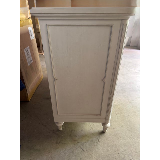 Jonathan Charles Stratus Hand-Carved Floral Serpentine Dresser For Sale - Image 10 of 12
