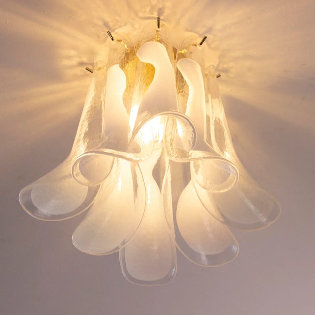 1990s Ceiling Light in Murano Glass, Italy, 1990s For Sale - Image 5 of 11