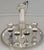 A beautiful Art Nouveau drinks or schnapps set of hall-marked fine plate silver, made by the celebrated German metalworks,...