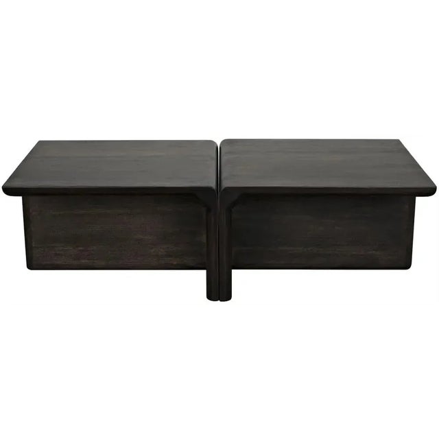 Mid-Century Modern NOIR Hagen Coffee Table, Ebony Walnut For Sale - Image 3 of 5