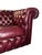 English Chesterfield Sofa in Burgundy Leather, 1980 For Sale - Image 4 of 6