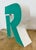 Industrial Vintage Green Illuminated Letter R, 1970s For Sale - Image 3 of 17