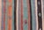 Vintage Turkish Kilim in Multi Colors and Geometric Tribal Motifs For Sale In Atlanta - Image 6 of 10