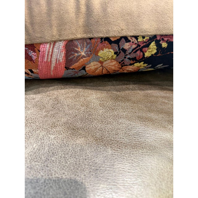 Tropical Mocha Velvet Cushion Cover For Sale - Image 9 of 16