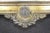 Gorgeous Gold Leaf Wall Mounted Faux Marble French Louis XVI Console Table For Sale - Image 12 of 12