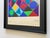 Victor Vasarely Vintage 1970 Mid Century Modern Framed Op Art Serigraph Calendar Print " Planetarische Folklore " 1964 For Sale - Image 17 of 18