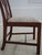 Set of 4 Maitland Smith Mahogany Regency Style Chairs For Sale - Image 9 of 18