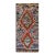 1950s Azilal Moroccan Runner Rug With Polychromatic Patterns by Rug & Kilim For Sale