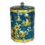 Vintage Chinoiserie Confectionary Candy Storage Tin Box For Sale
