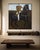 Contemporary Equestrian Portrait. Large Horse Oil Painting 200 X 180 Cm For Sale - Image 4 of 12