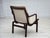 Vintage Scandinavian Chair in Furniture Wool and Dark Beech Wood, 1970s For Sale - Image 12 of 18