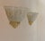 Vintage Pressed Molded Murano Glass Wall Sconces, Italy, 1980, Set of 2 For Sale - Image 10 of 13