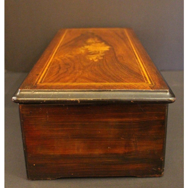 Late 19th Century Swiss Music Box by Paillard, Vaucher & Fils For Sale In Raleigh - Image 6 of 7
