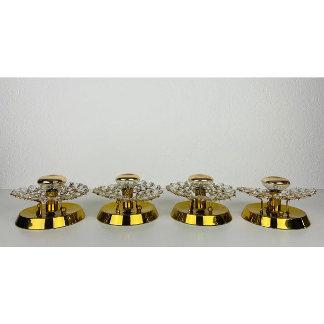 Crystal Glass Sconces by Palwa, Germany, 1960s - A Pair For Sale - Image 11 of 12