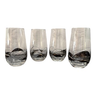 Vintage Spanish Handcrafted Highballs / Tumblers - Set of 4 For Sale