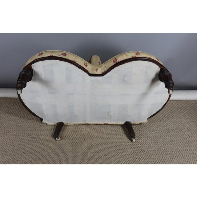 Napoleon III Confidant Armchair, 1890s For Sale - Image 5 of 9