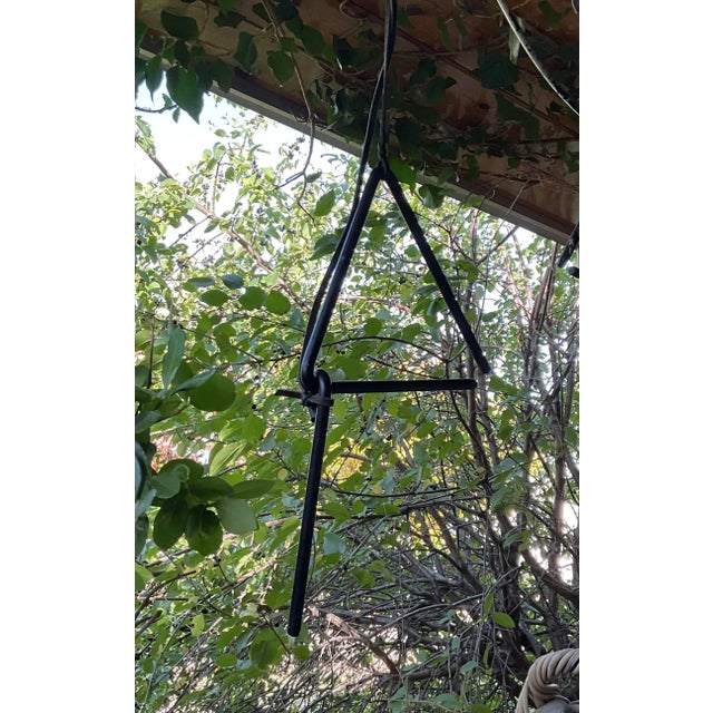 Cabin 1970s Classic Cast Iron Dinner Bell For Sale - Image 3 of 3