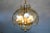Mid-Century Glass & Brass Pendant Light, 1970s For Sale - Image 11 of 14