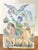 1960s Exquisite Vintage Persian Qajar Style Ceramic Tile: Prince on Horseback For Sale - Image 5 of 16