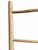 Organic Modern Teak Raw Wood Display Ladder For Sale - Image 4 of 5