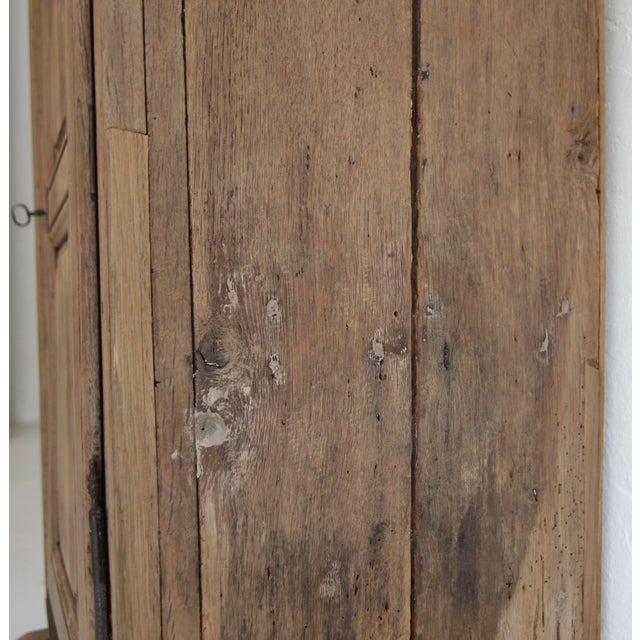 19th Century Primitive Oak Cupboard For Sale - Image 12 of 18