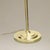 Mid-Century Modern Brass Torchiere Lamp With Acrylic Starburst Shade For Sale - Image 3 of 9