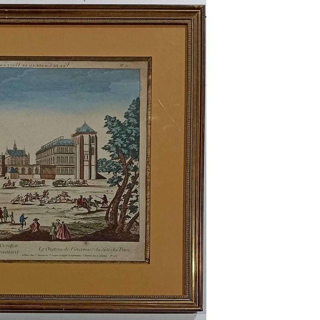 French Landscapes, 19th Century, Engravings, Set of 2 For Sale - Image 4 of 6