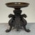 Pair of Renaissance Revival Bronze Rose Bowl ~ Pillar Candle Stands For Sale - Image 9 of 18