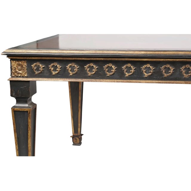 Judson Rothschild Neoclassical Style Dining Table With Two Leaves For Sale - Image 9 of 11
