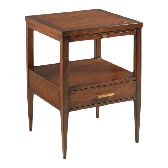 Toulon Bedside Table in Brown For Sale