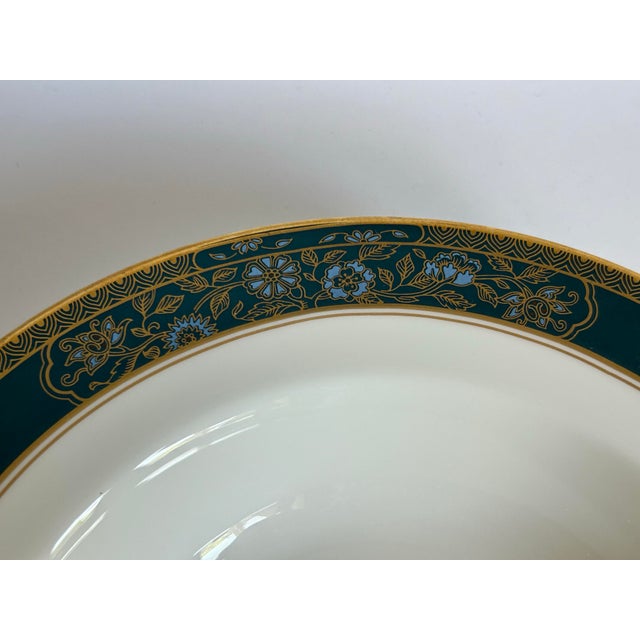 Royal Doulton Royal Doulton Carlyle Fine Bone China Rimmed Soup Bowls, Set of 11 For Sale - Image 4 of 7