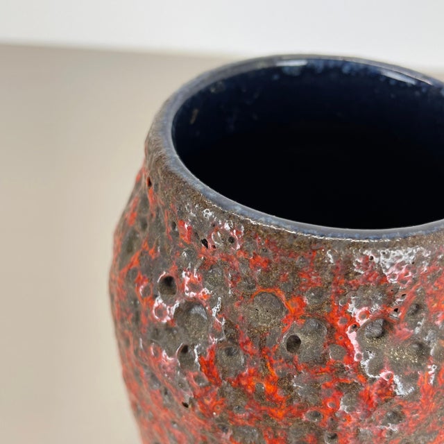 Fat Lava Vase from Scheurich, 1970s For Sale - Image 10 of 18