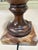 Italian Alabaster Lamp 26” Tall x 5” Base Amber, Browns and Creams