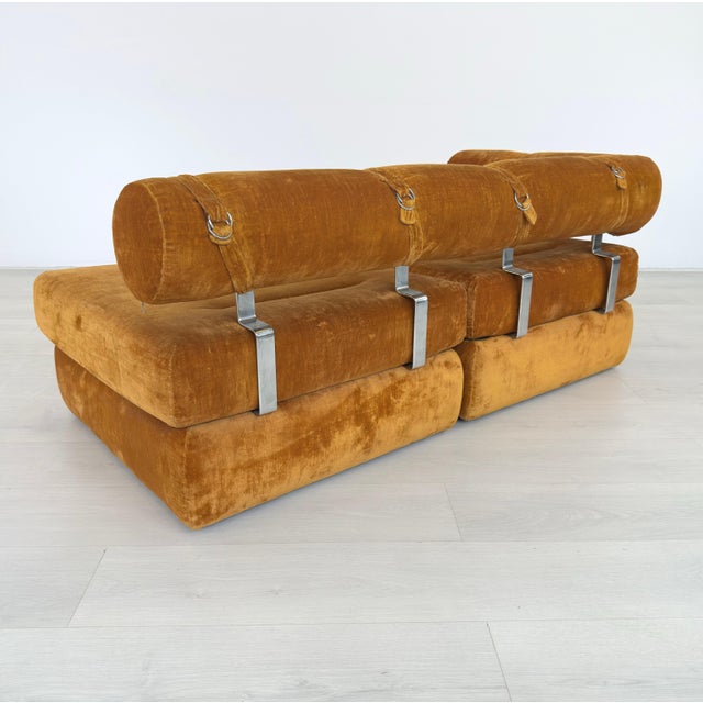 Italian Modular Sofa, 1970s For Sale - Image 9 of 18