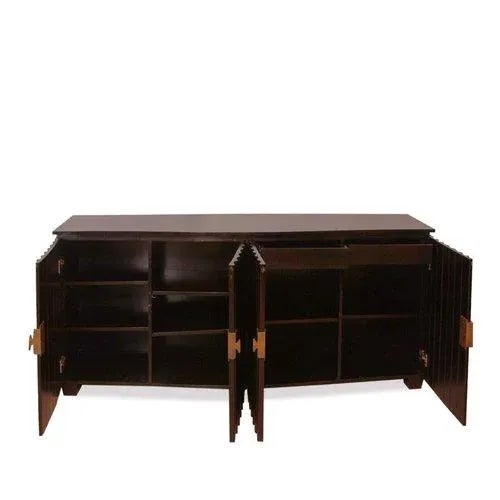 The Lorin Marsh Prism Fluted Credenza is a sophisticated, expertly crafted piece with a distinct fluted design that runs...