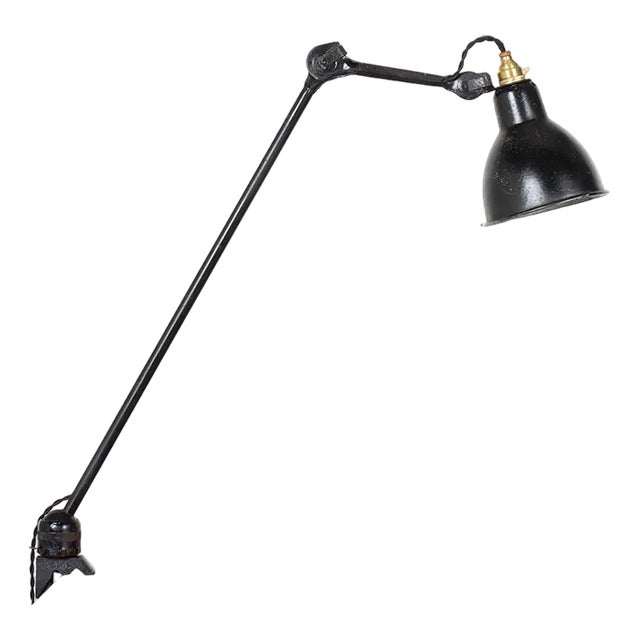 Model 201 Architect Lamp by Bernard Albin Gras for Ravel Clamart, 1930 For Sale