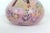Ceramic Vintage Studio Pottery Vase With Peacock and Raised Flower Details Pink Signed by Artist For Sale - Image 7 of 11