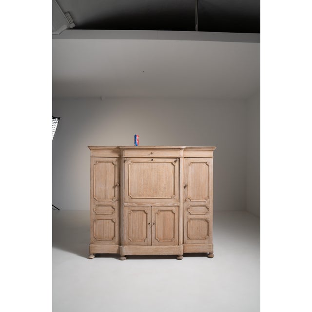 Crafted in France during the height of the Belle Époque, this distinguished secretary cabinet exemplifies the refined...
