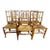 1960s Set of 6 Stickley Style Fayetteville Ny Solid Wood Spindle-Back Chairs For Sale