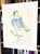 1970s Signed David Hockney Jacques De Bascher Original 1975 Limited Edition Paris Exhibition Poster For Sale - Image 5 of 7