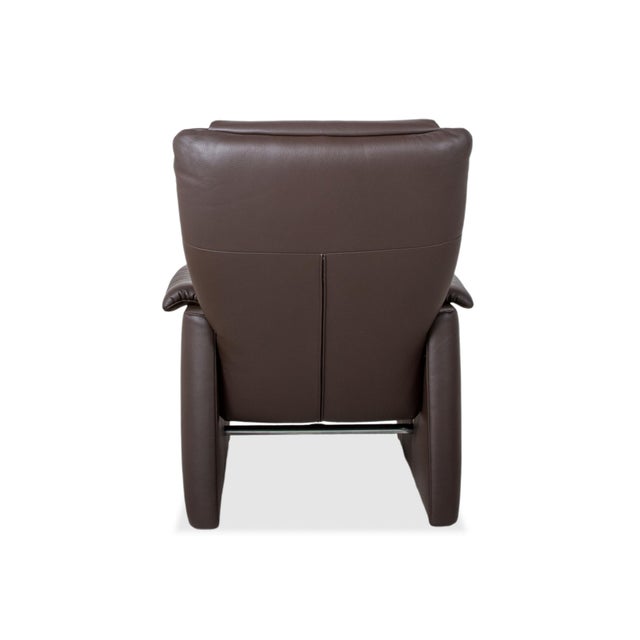 Leather Armchair from Erpo Milano For Sale - Image 9 of 12