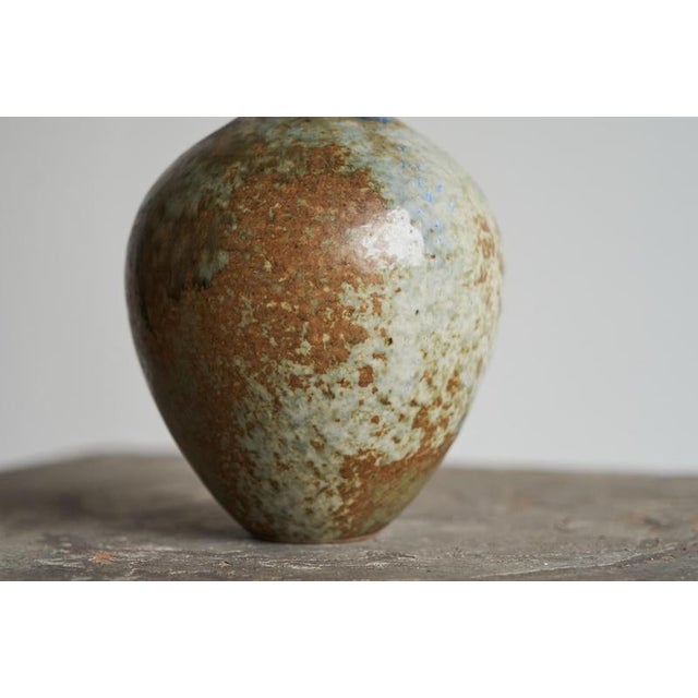 Mid-Century Sculptural Studio Pottery Vase, 1960s For Sale - Image 3 of 9