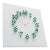 "Mocap" (White-Green) Illusionistic Wall Clock / Wall-Sculpture For Sale