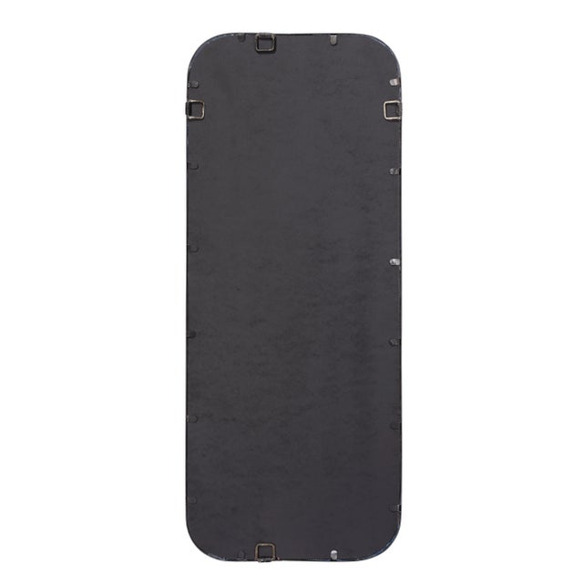 2020s Jamie Young Capital Black Metal Mirror For Sale - Image 5 of 6