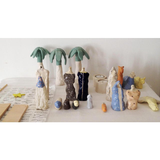 Nicolaas Maathuis, Christmas Group (Large), 2023, Ceramic and Plywood For Sale - Image 4 of 7