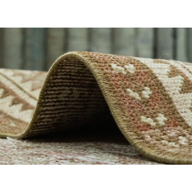 Brown Turkish Vintage Anatolian Runner Rug 2'11" x 13'2" #17130 For Sale - Image 8 of 8