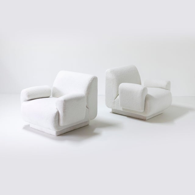 Armchairs attributed to Eberhardt Geißler for VEB Deutsche Werkstätten Hellerau, 1970s, Set of 2 For Sale - Image 12 of 12