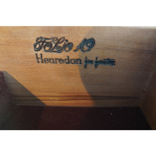 Vintage Henredon Folio 10 Chinoisere Armoire For Sale - Image 17 of 18