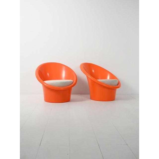 Ikea Skopa Armchairs from Ikea, 1974, Set of 2 For Sale - Image 4 of 10