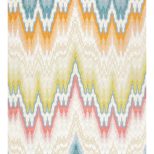 Sample - The House of Scalamandré Bargello Fabric, Bloom For Sale